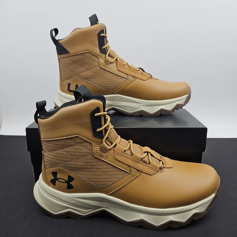 Under Armour Stellar G2 6 Mens Tactical Boots Brown 3025578-200 Size 9 New